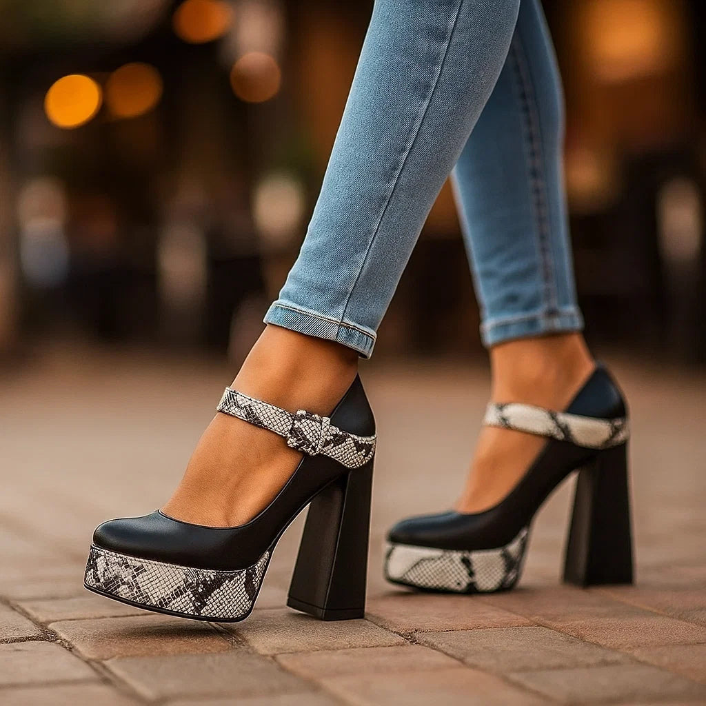 NATALIA VOSS PLATEAUSCHUHE