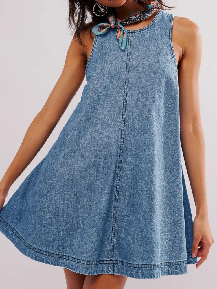 Denim-Minikleid „Sunset Stroll“