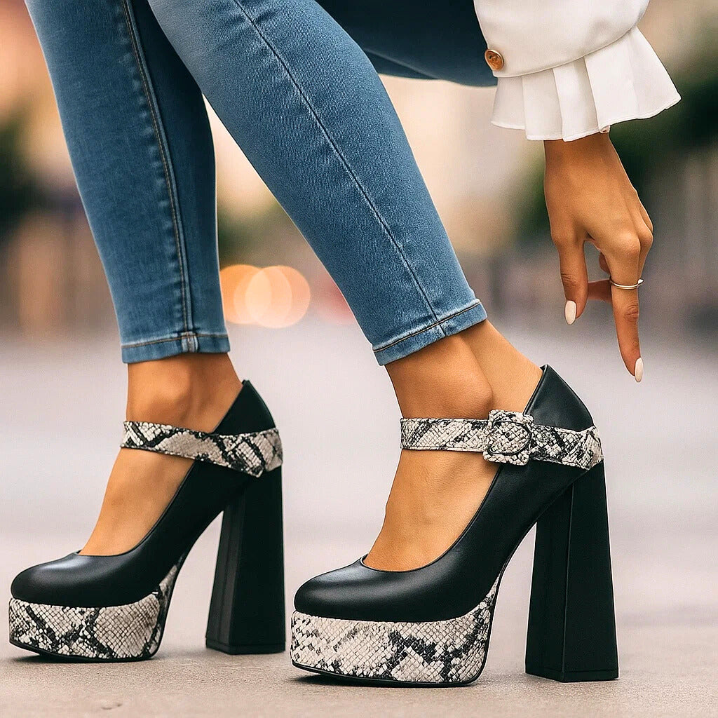 NATALIA VOSS PLATEAUSCHUHE