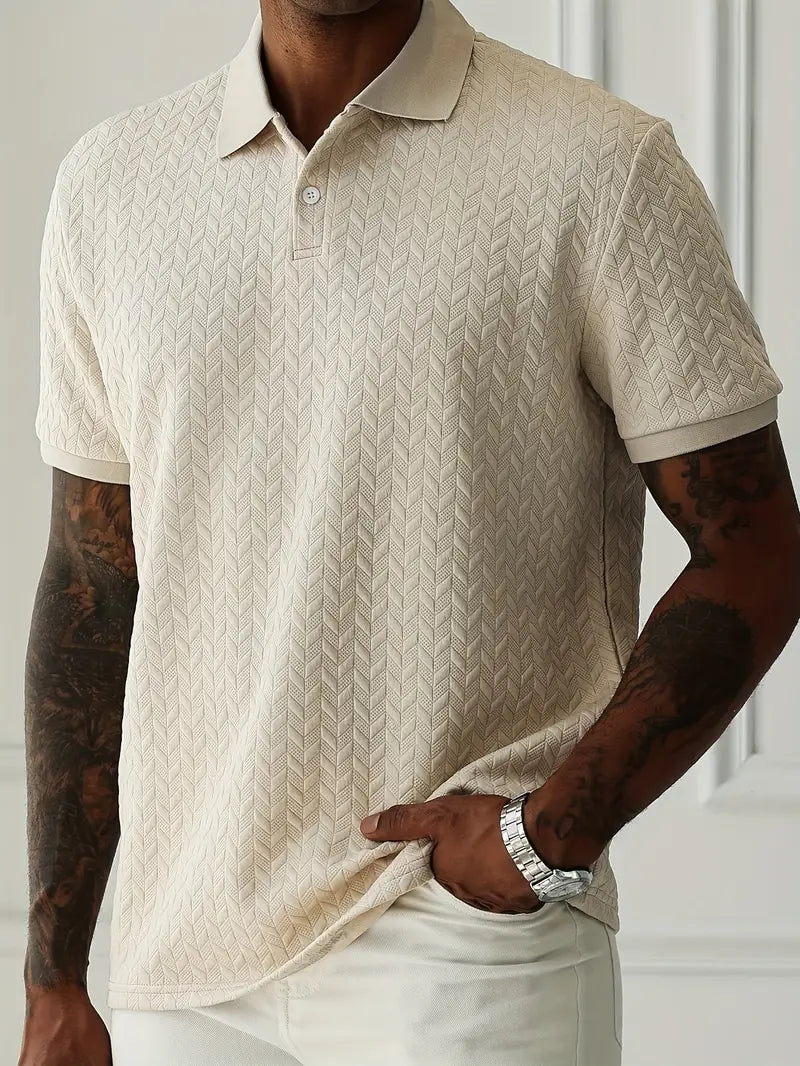 Ellison Textured Polo