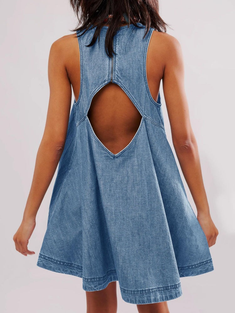 Denim-Minikleid „Sunset Stroll“