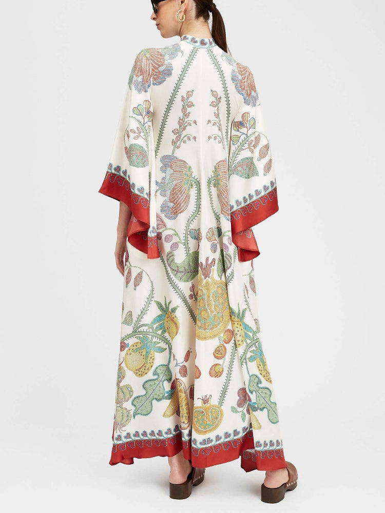 Magnifico Bedrucktes Maxikleid
