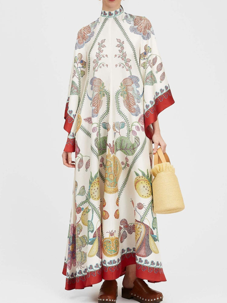 Magnifico Bedrucktes Maxikleid