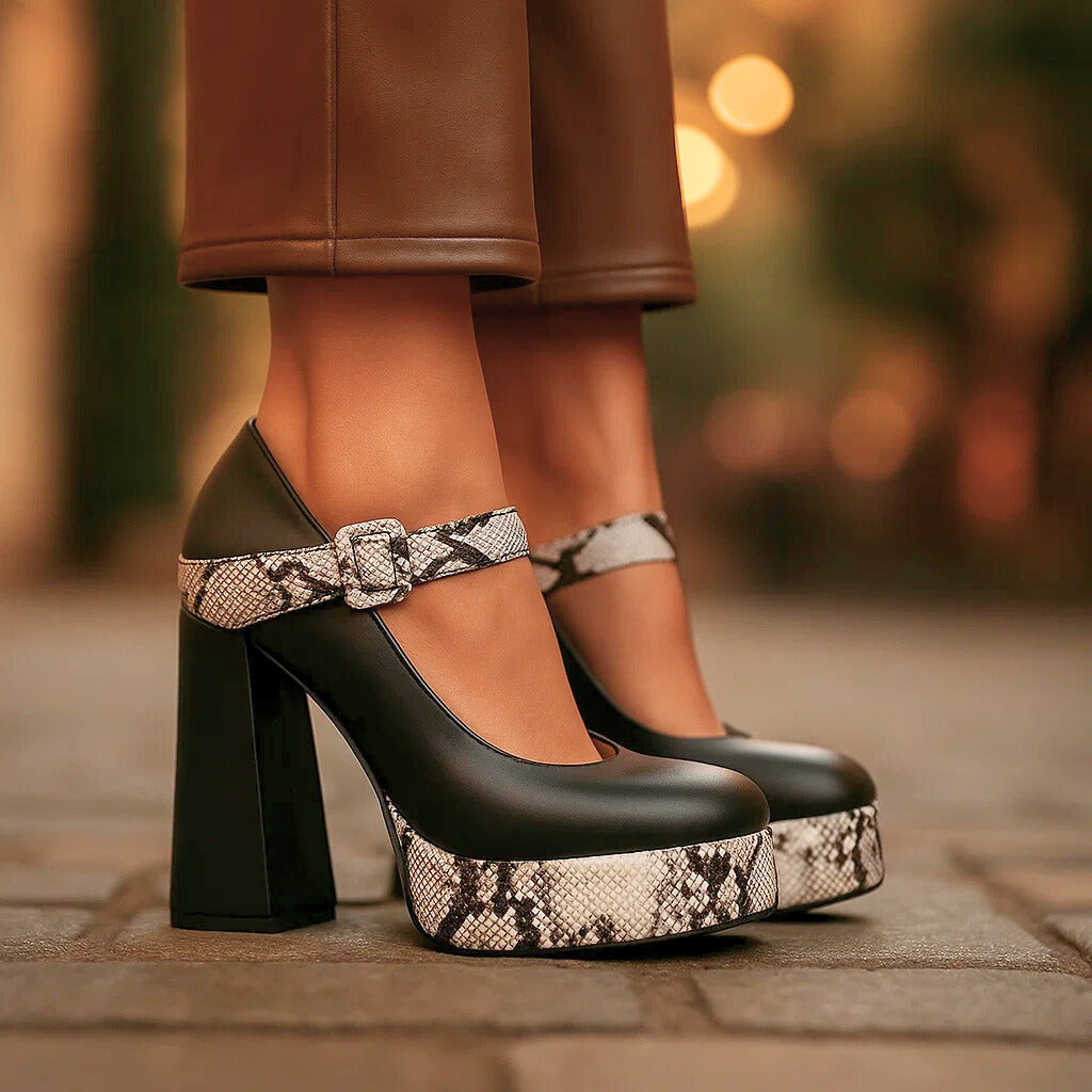 NATALIA VOSS PLATEAUSCHUHE