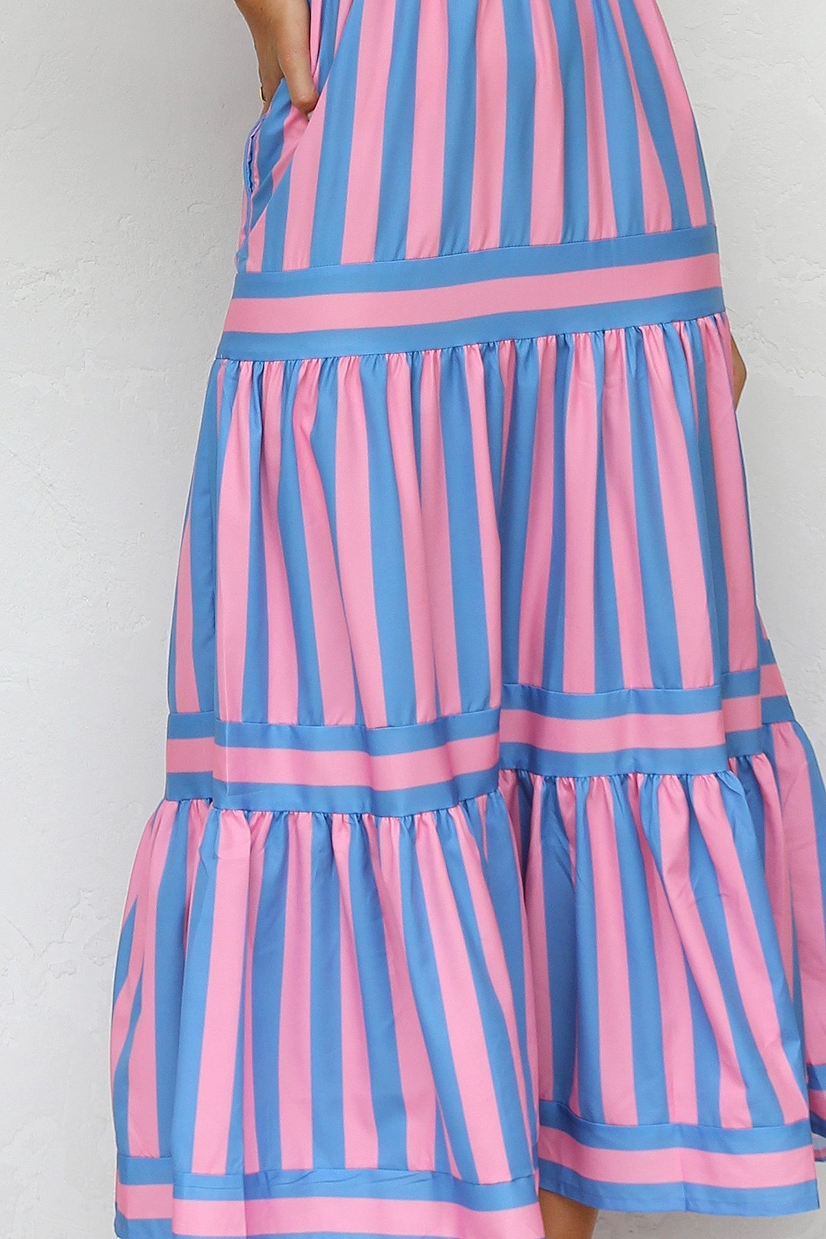 Laina Kleid PINK/BLAU
