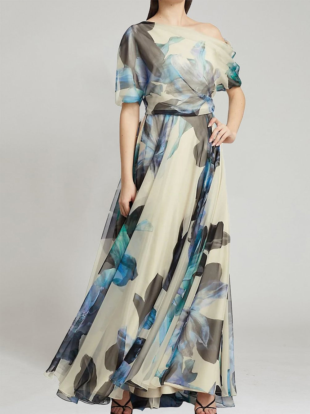 Lolita Swingrock Print Maxikleid