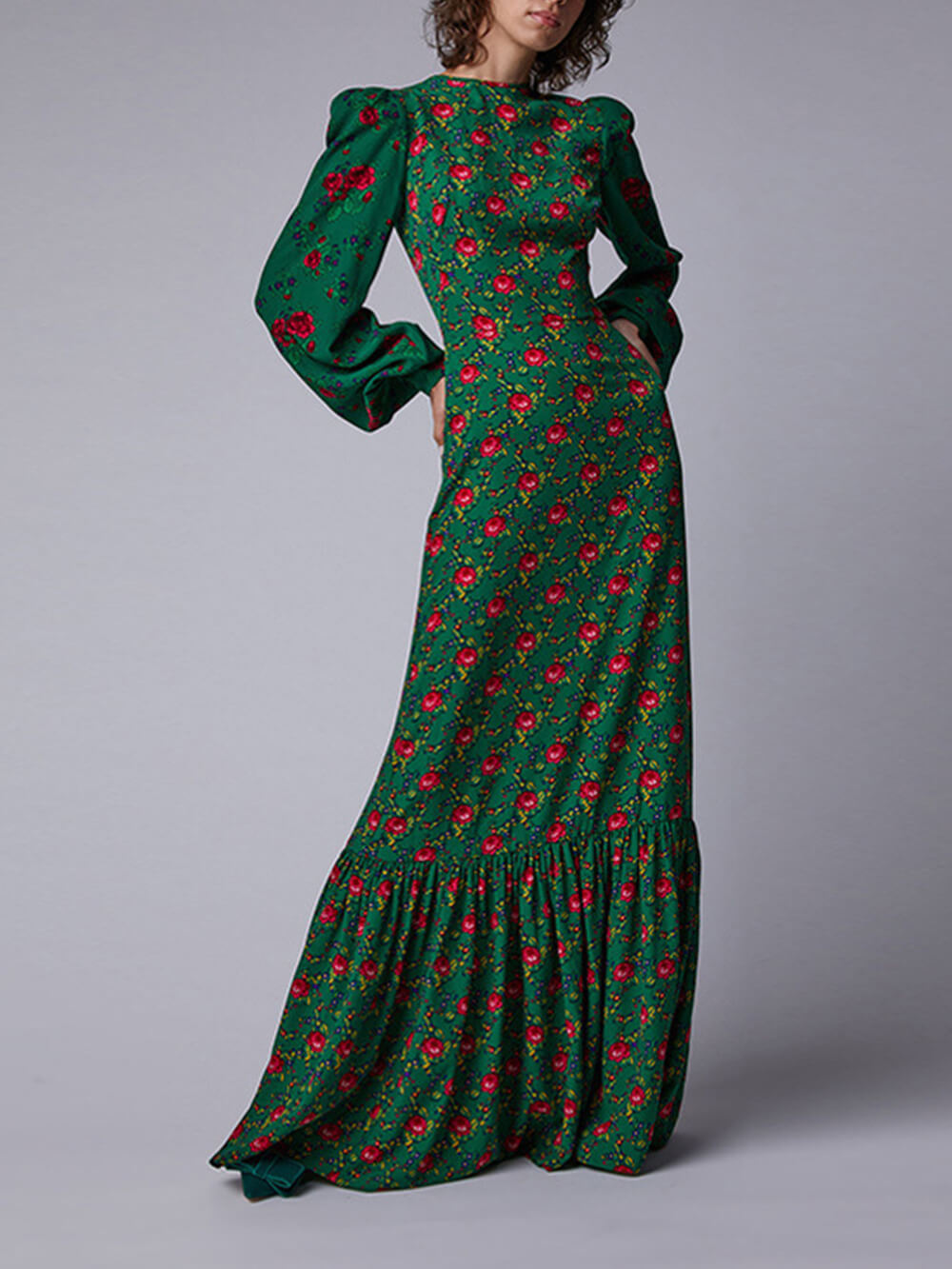 Böhmisches elegantes Maxikleid