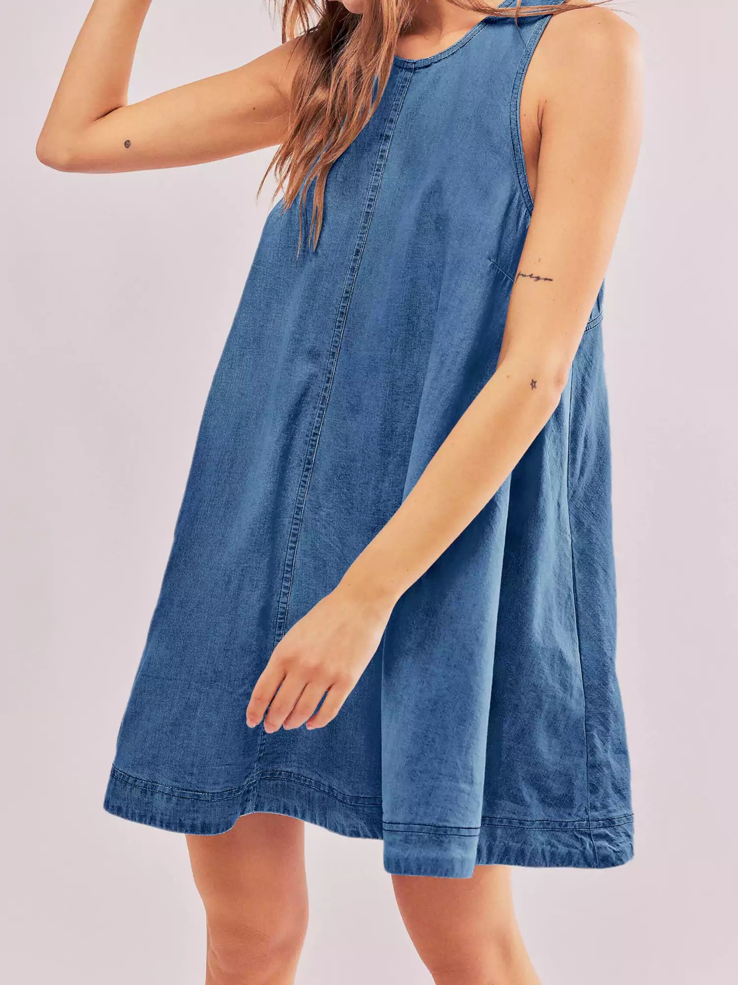 Denim-Minikleid „Sunset Stroll“