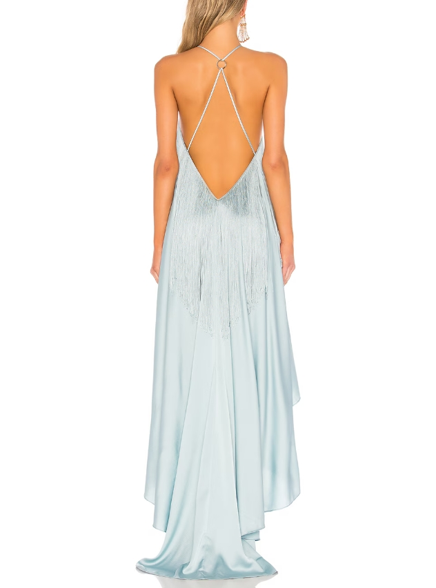 Maxikleid mit Quastenträgern von Dickens
