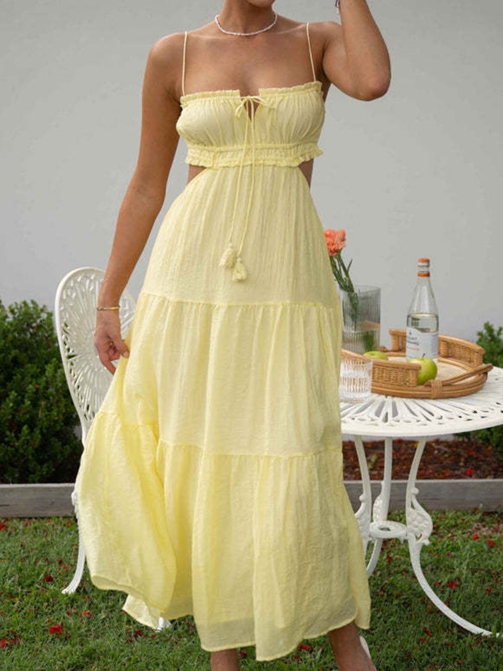 Magische Momente Maxikleid Gelb