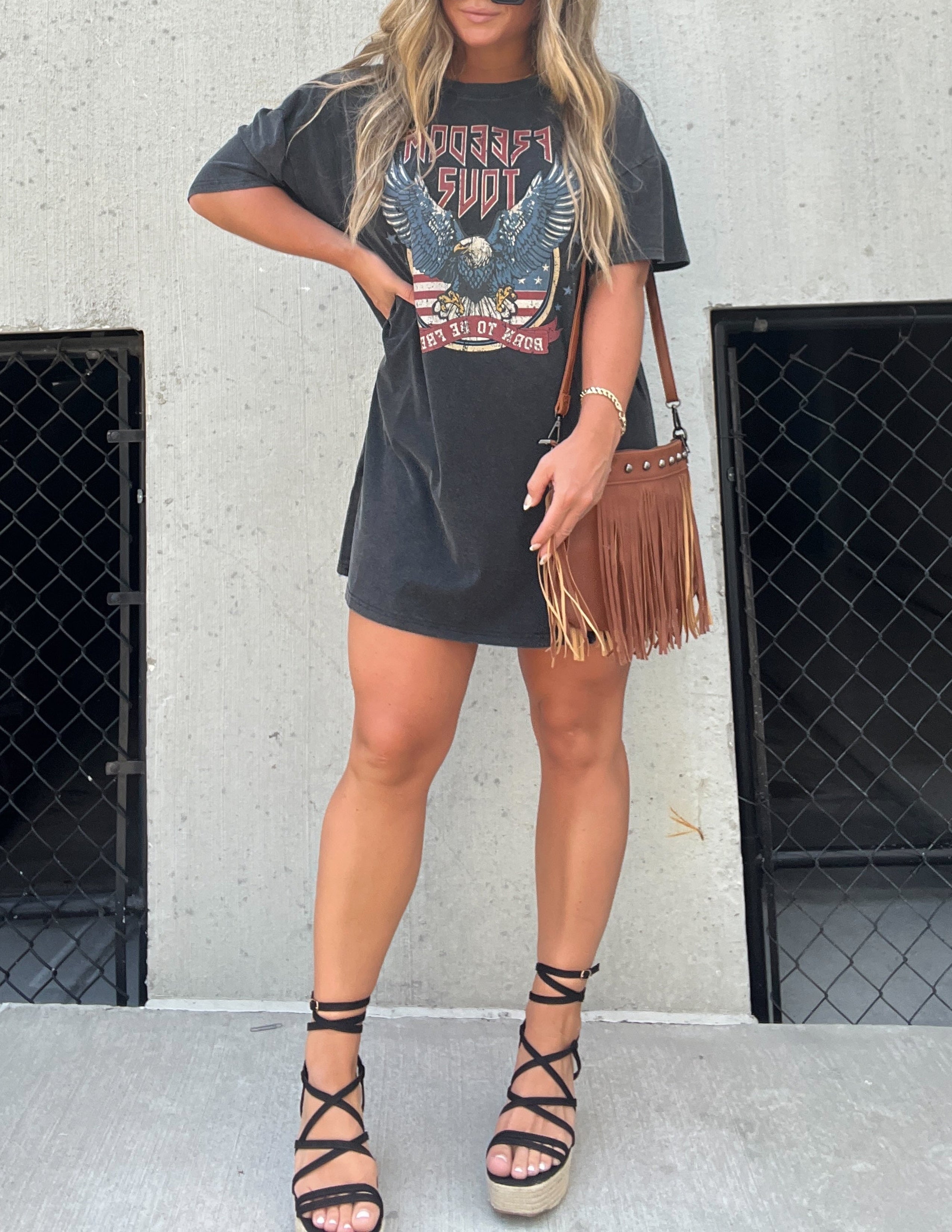 Freedom Tour T-Shirt-Kleid
