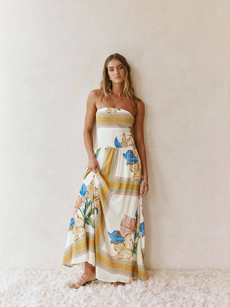 Tropisches Sommerkleid
