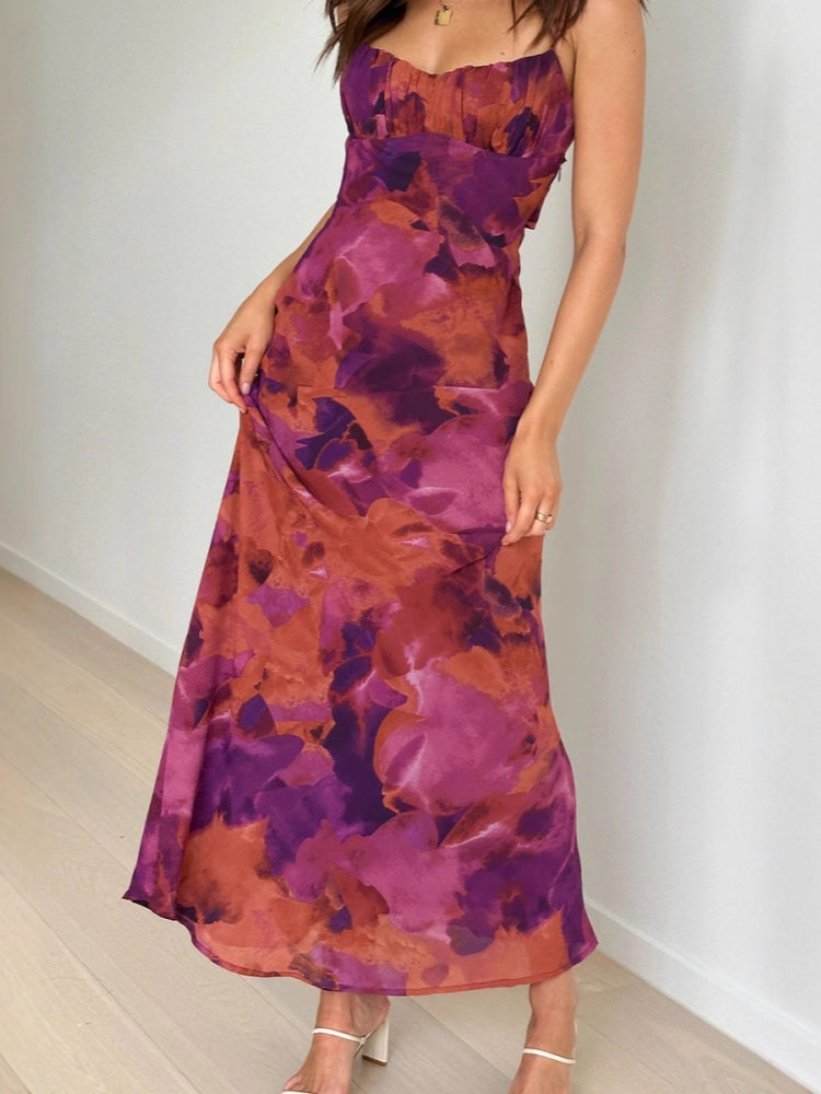 Böhmisches Batik-Maxikleid