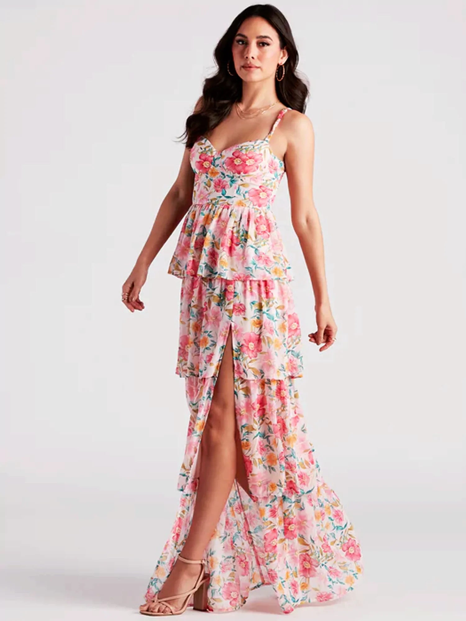Whispering Petals Bloom-Kleid