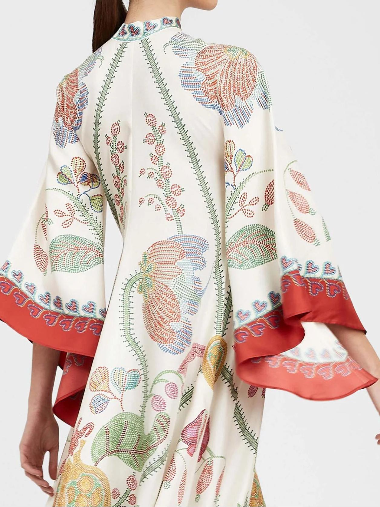 Magnifico Bedrucktes Maxikleid