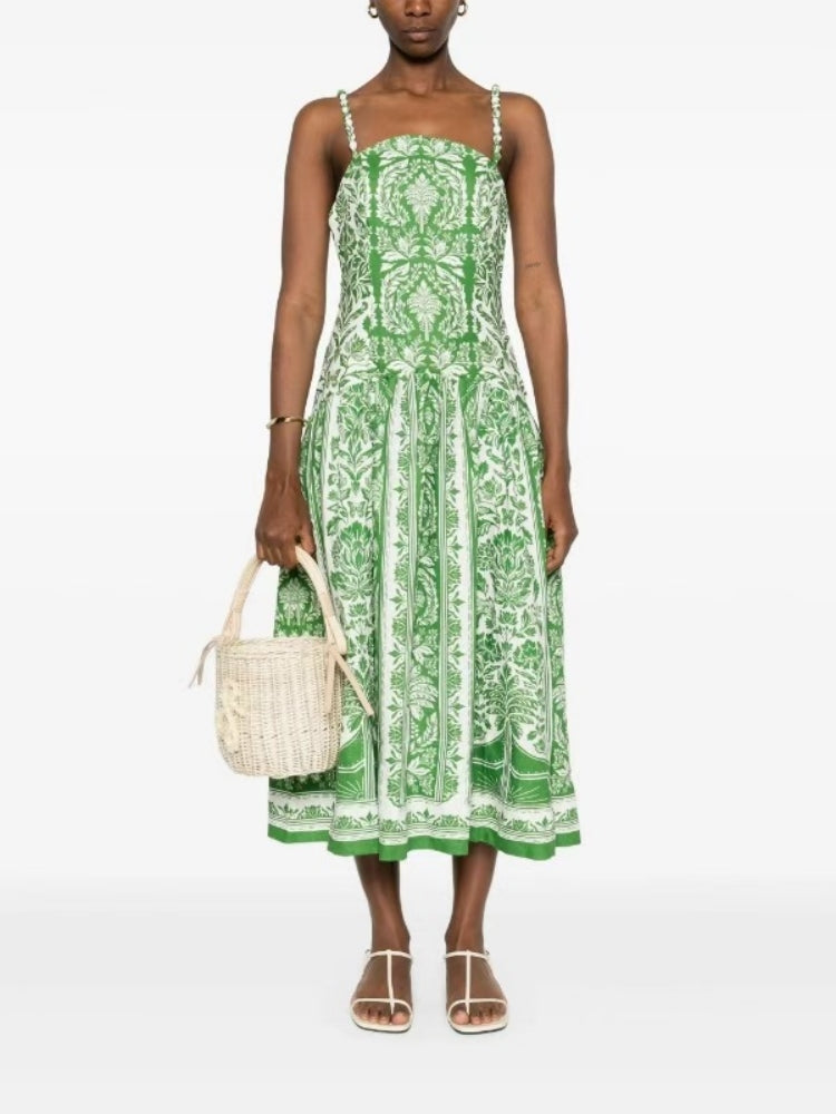 Geblümtes Resortkleid
