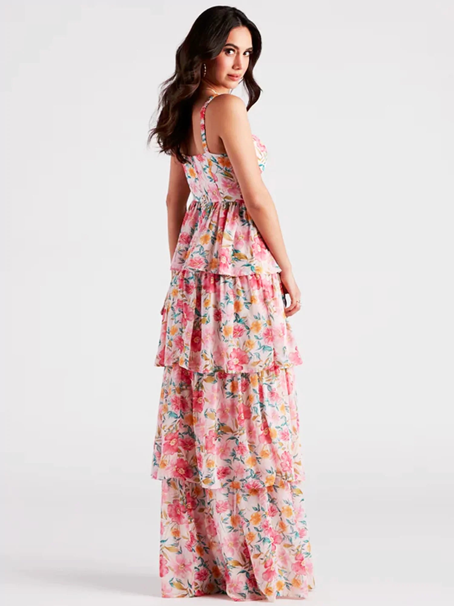Whispering Petals Bloom-Kleid