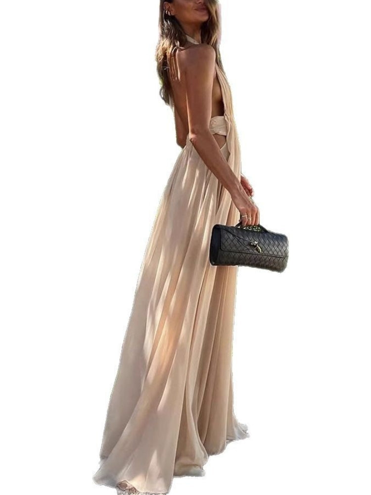 Neckholder-Sommerkleid