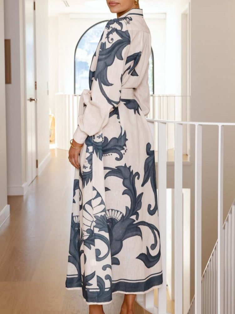 Sommerliches Midi-Wickelkleid