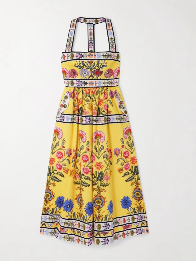 Ärmelloses Midikleid für die Freizeit