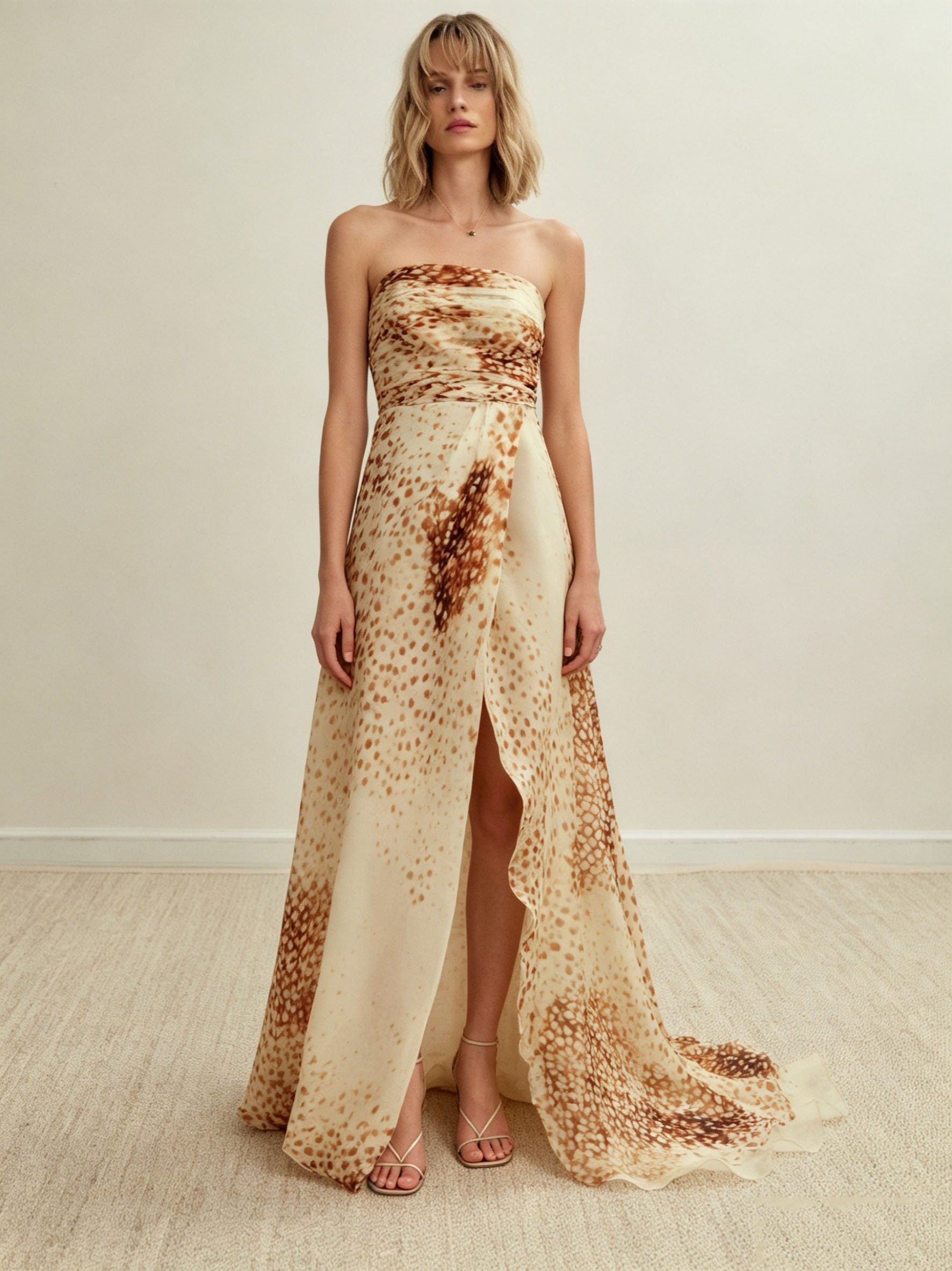 Sonnenblumen-Maxikleid