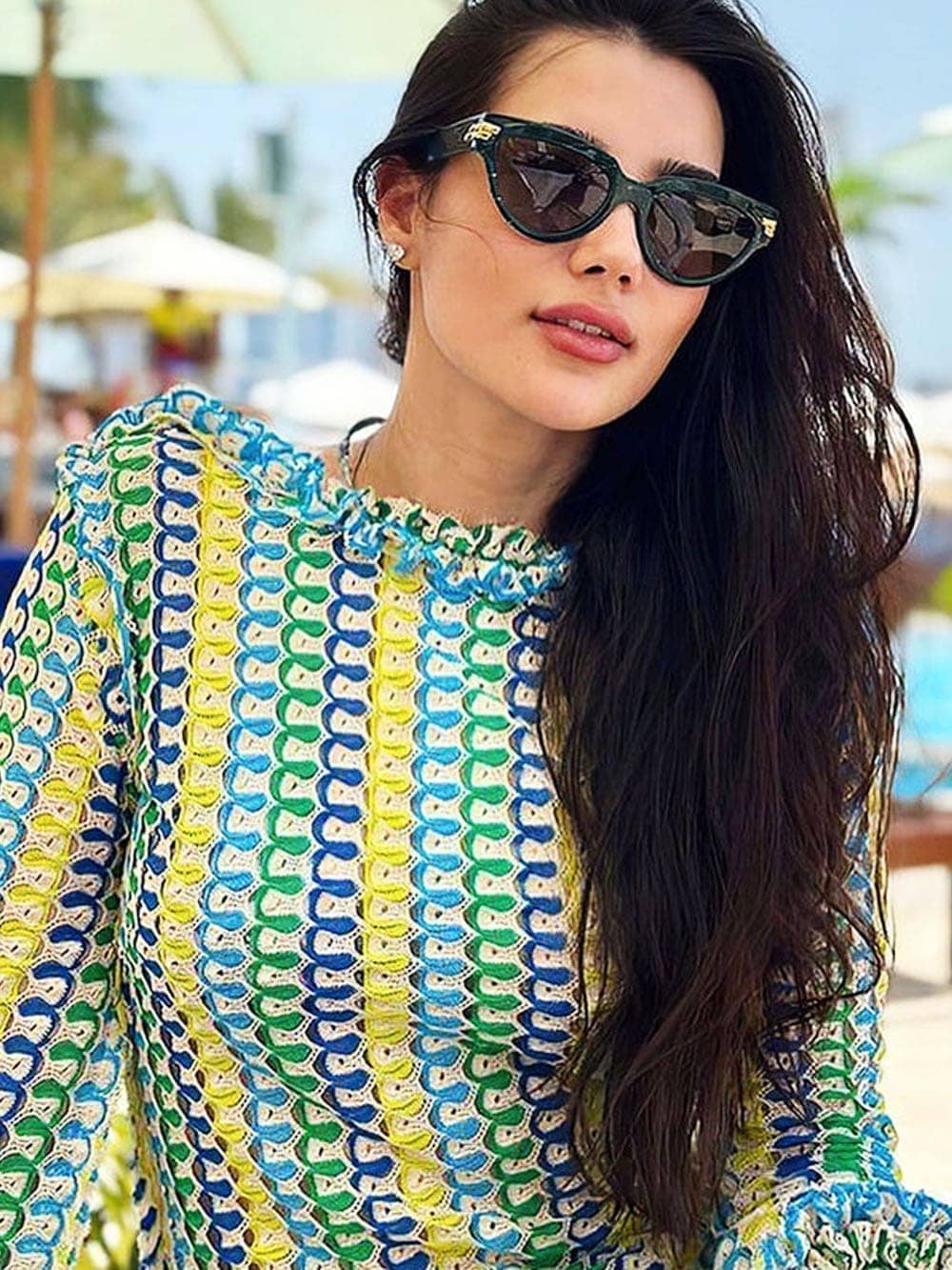 Maxikleid für den Strandurlaub – Gelb