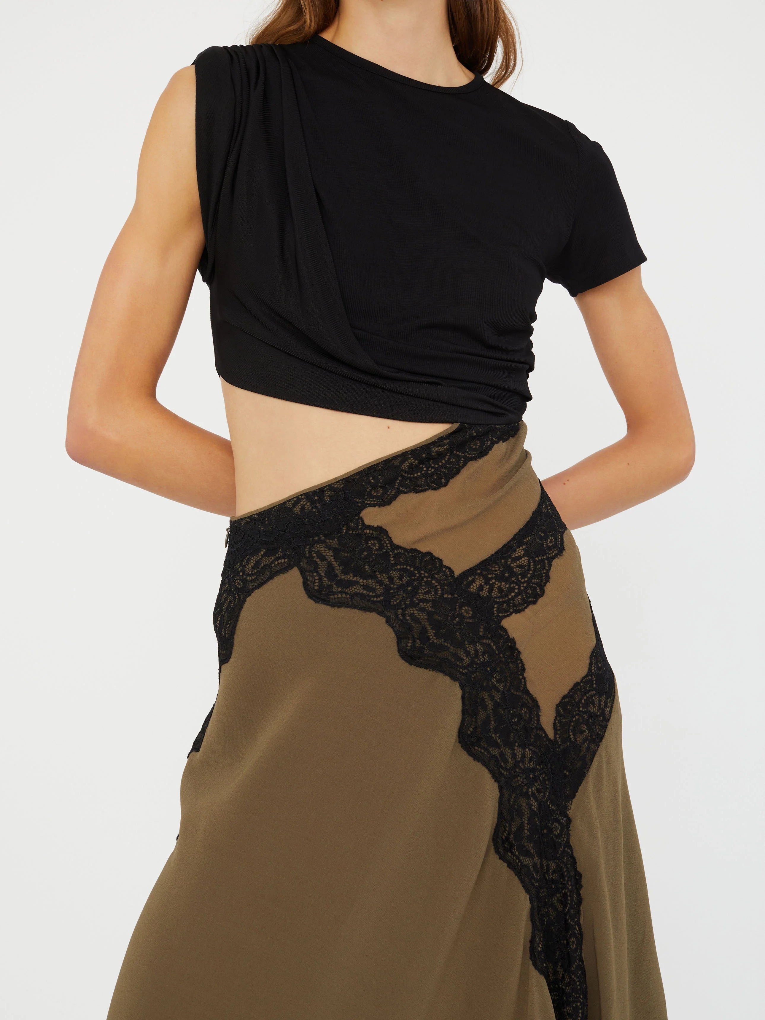 Verve Twisted Tee Midikleid