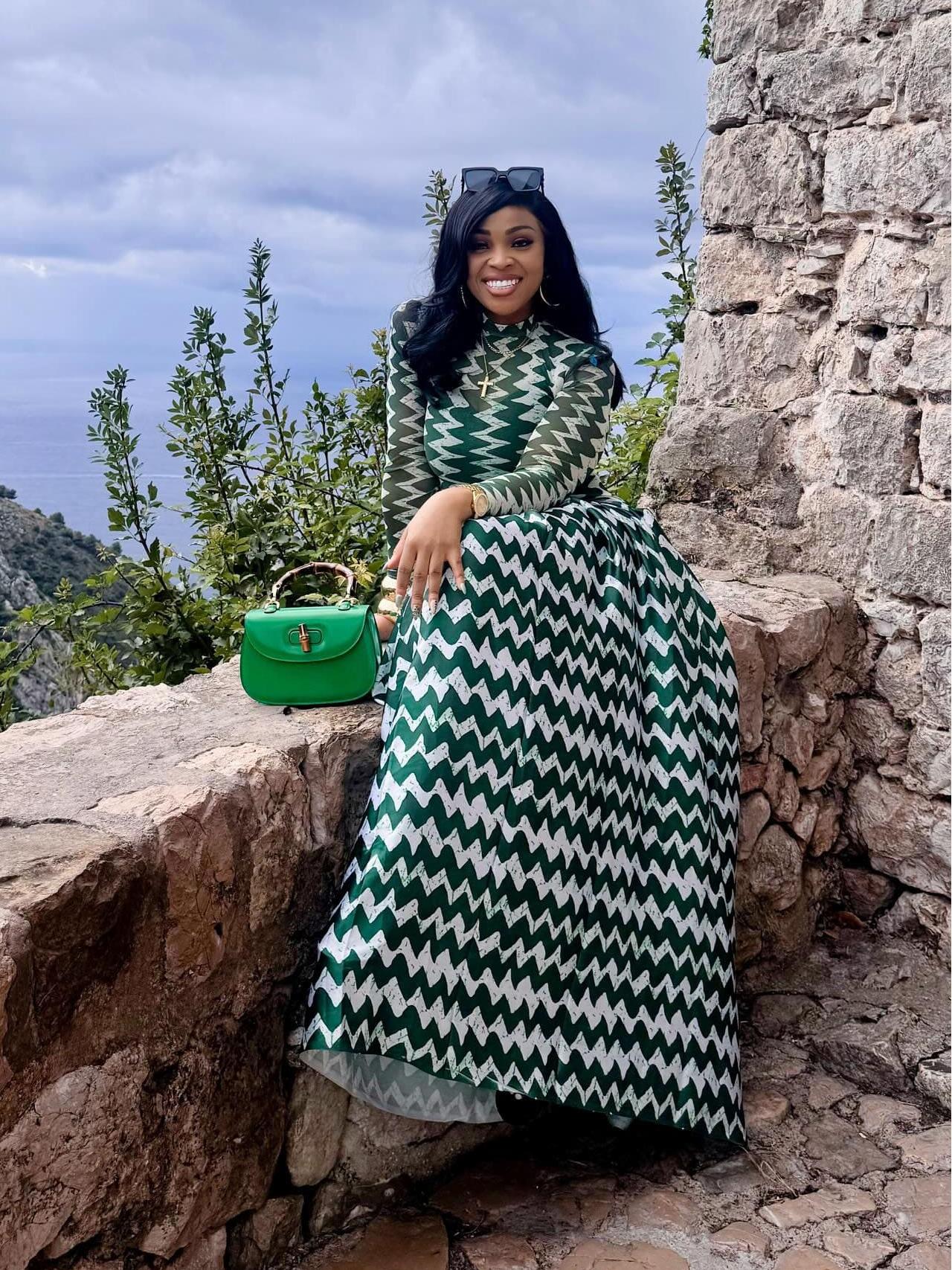 Zigzag Monte Carlo Maxikleid