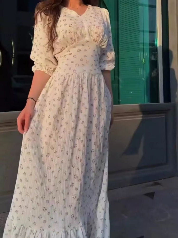 Maxikleid im Vintage-Stil