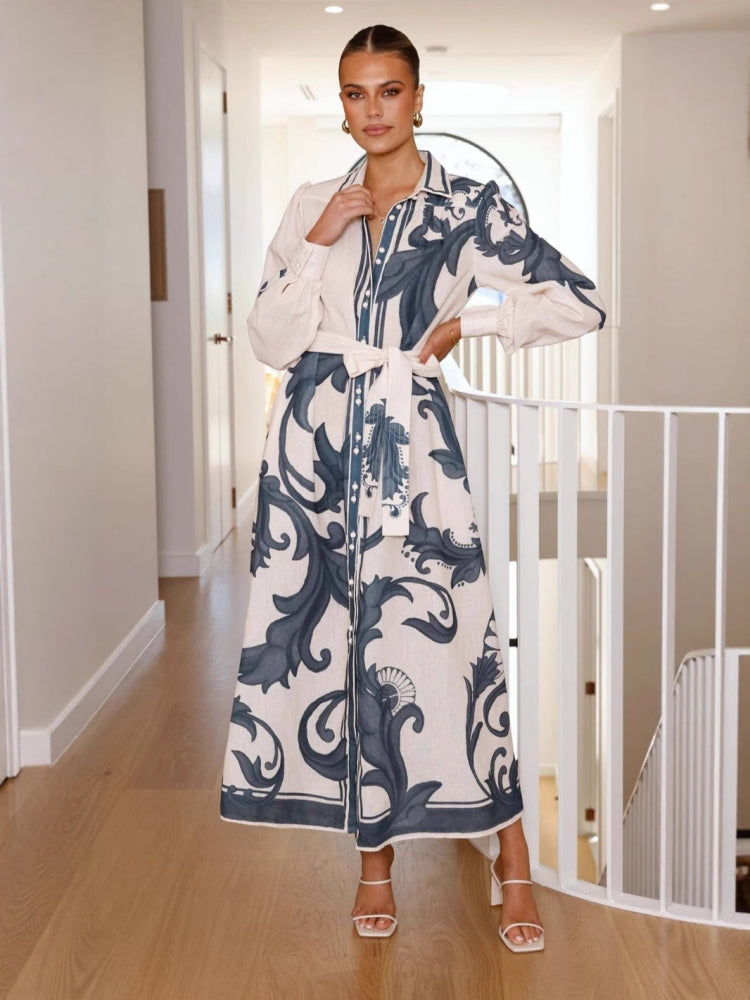 Sommerliches Midi-Wickelkleid