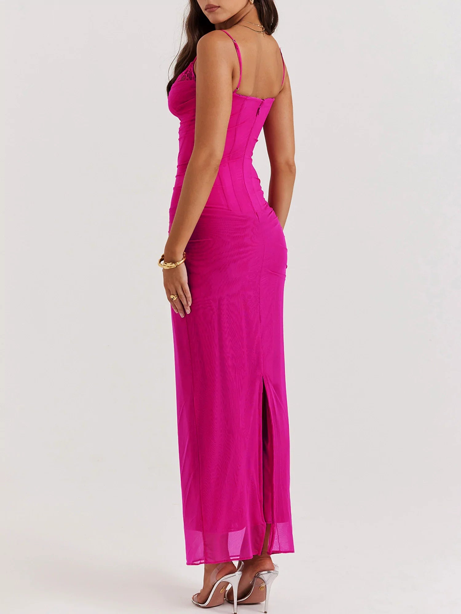 Maxikleid Dreamscape – rot Dream