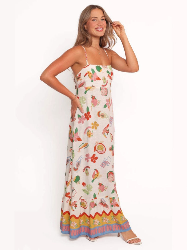 Einfaches ärmelloses Trägerkleid