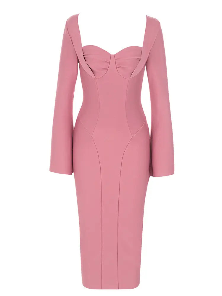 Sexy rückenfreies Spitzenkleid mit Blumenmuster