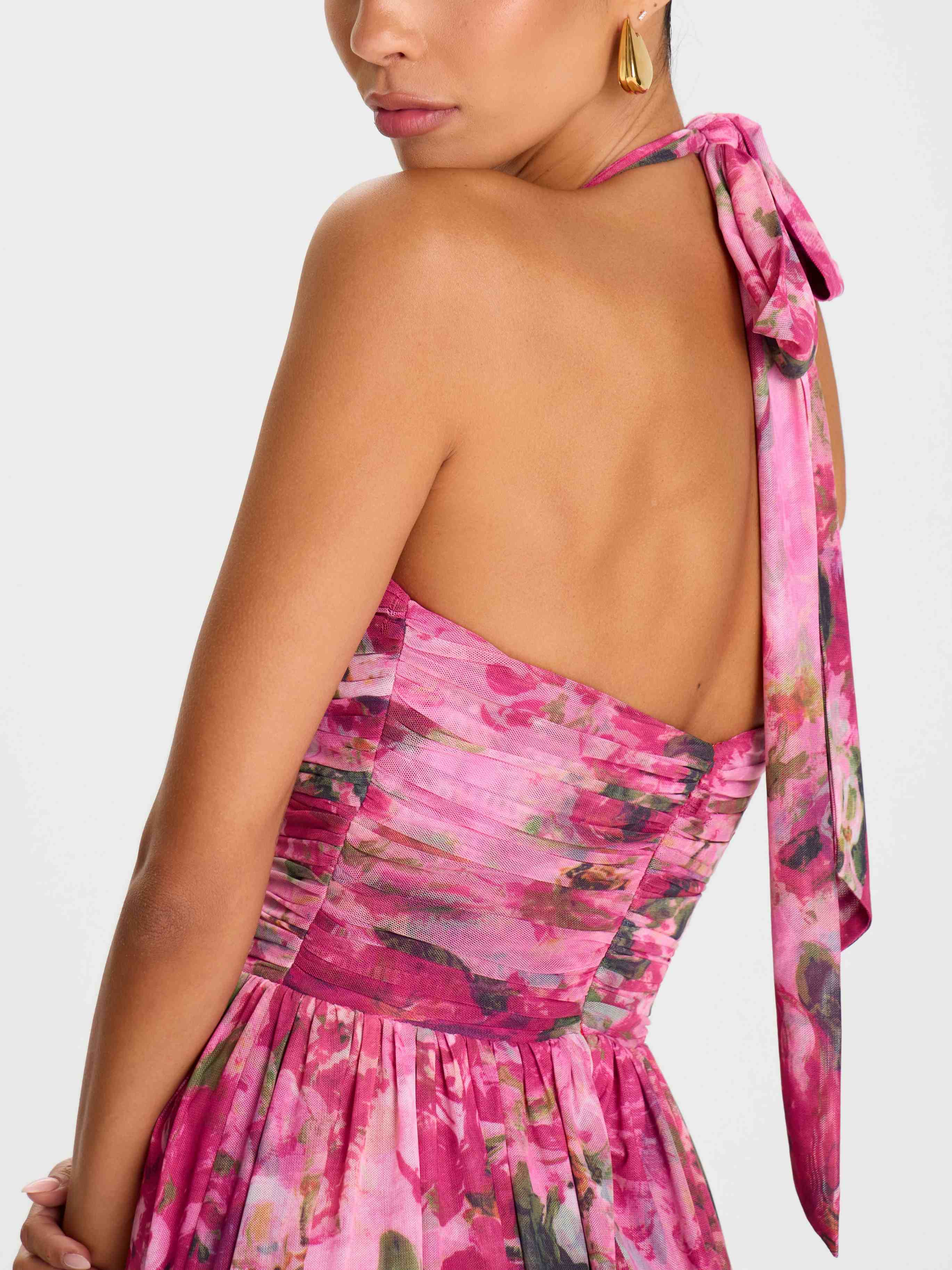Aria florales Maxikleid