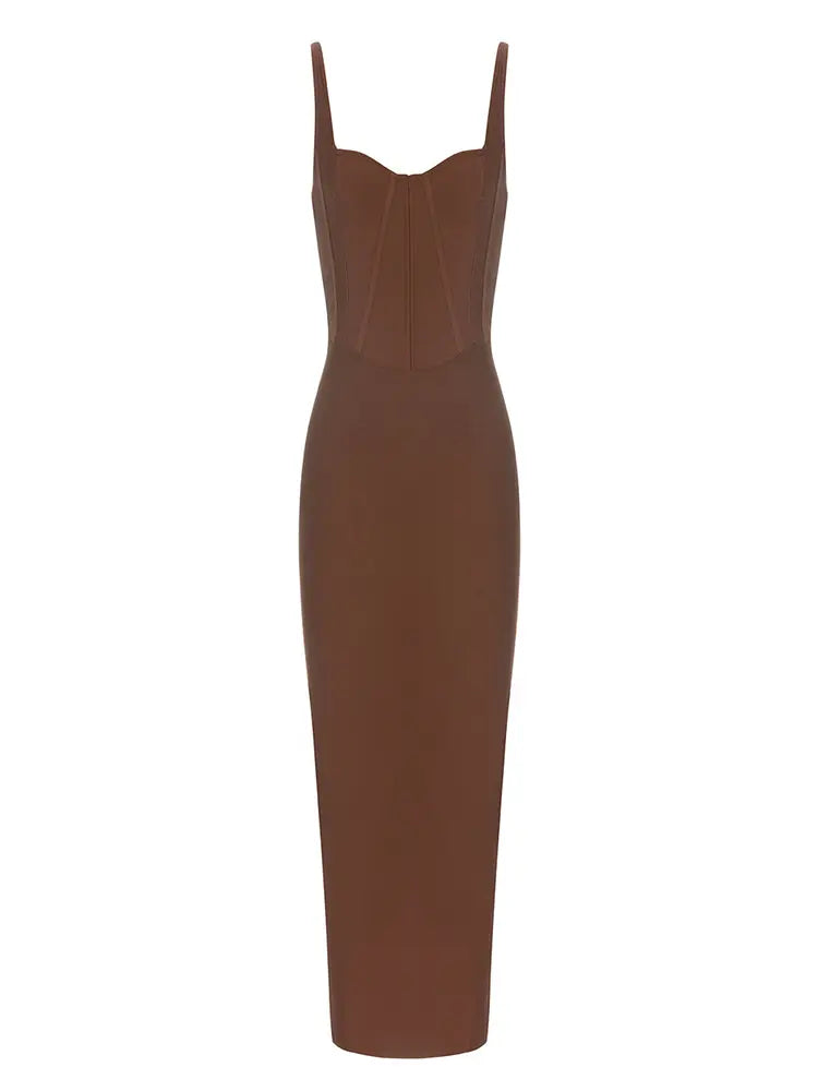 Modisches, sexy trägerloses Bodycon-Kleid