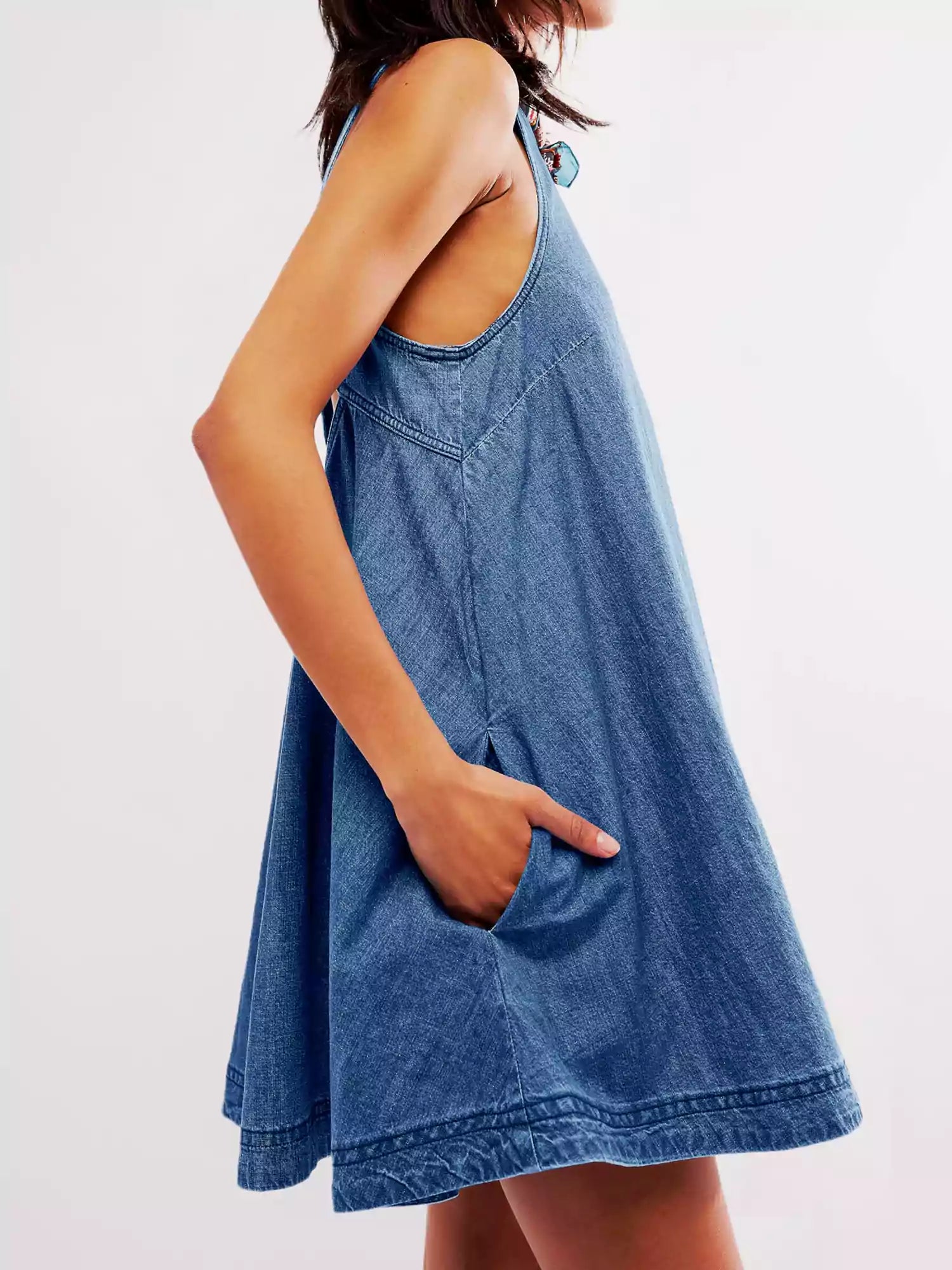 Denim-Minikleid „Sunset Stroll“