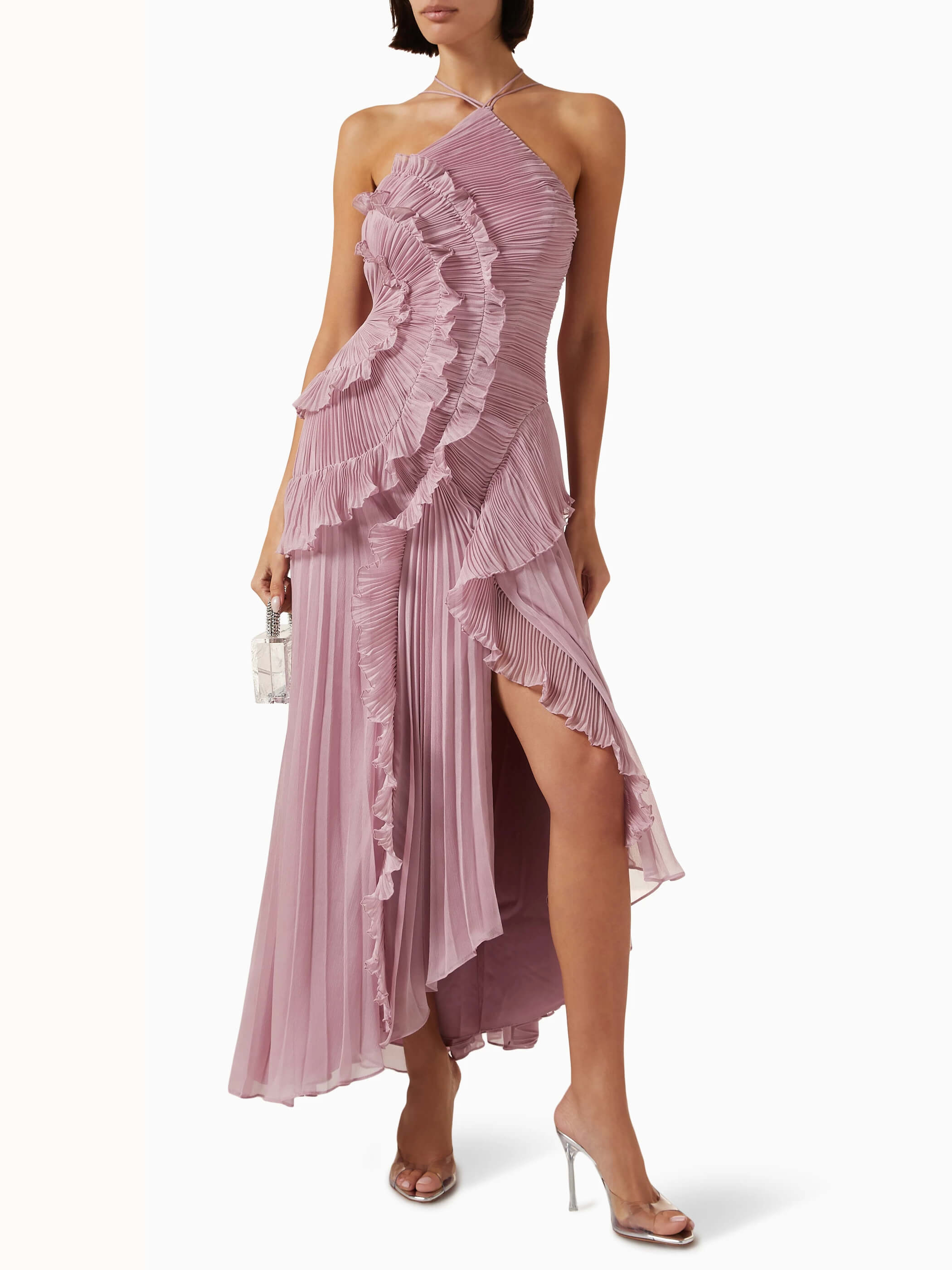 Maxikleid Ozean-Strudel