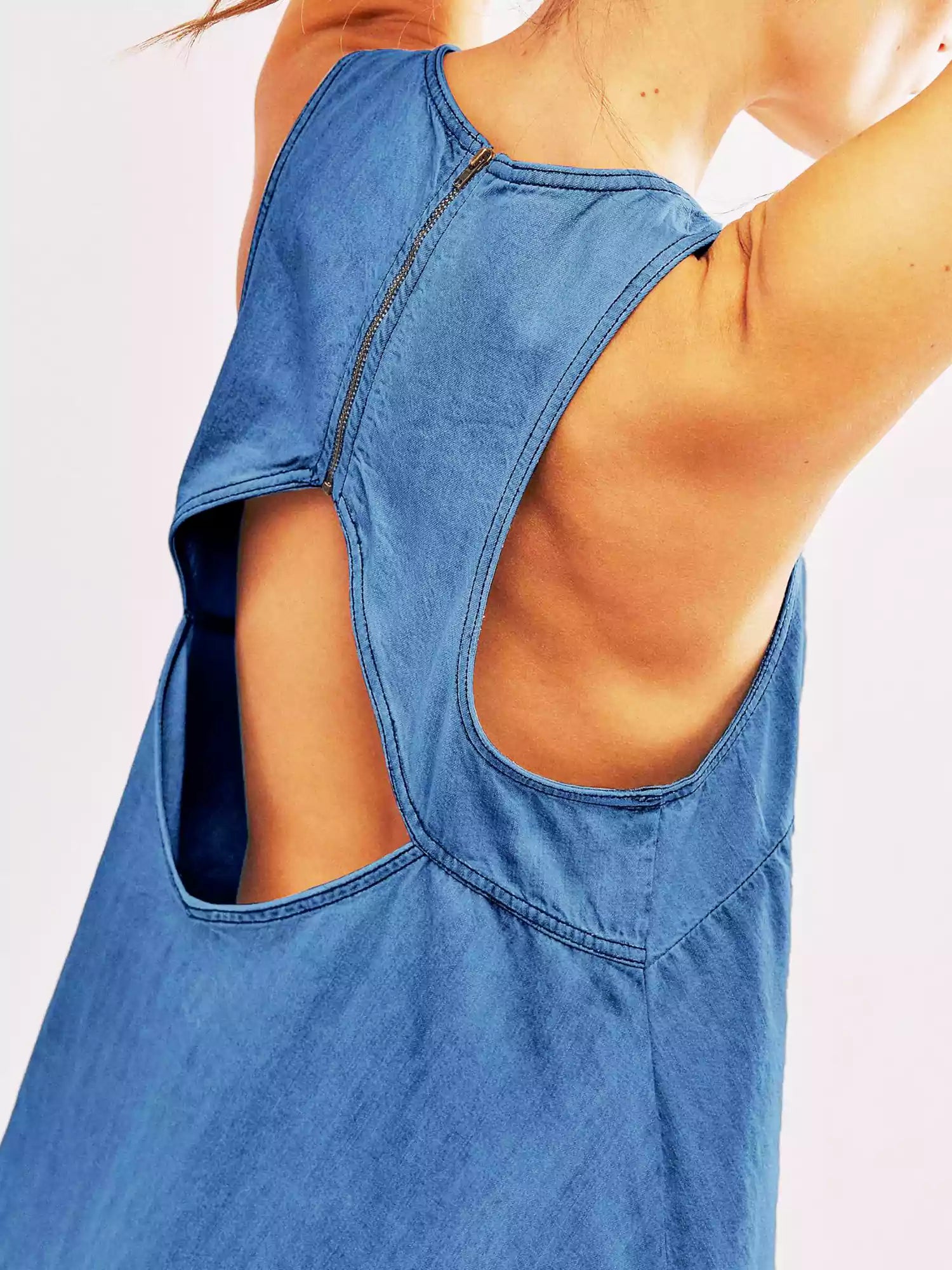 Denim-Minikleid „Sunset Stroll“