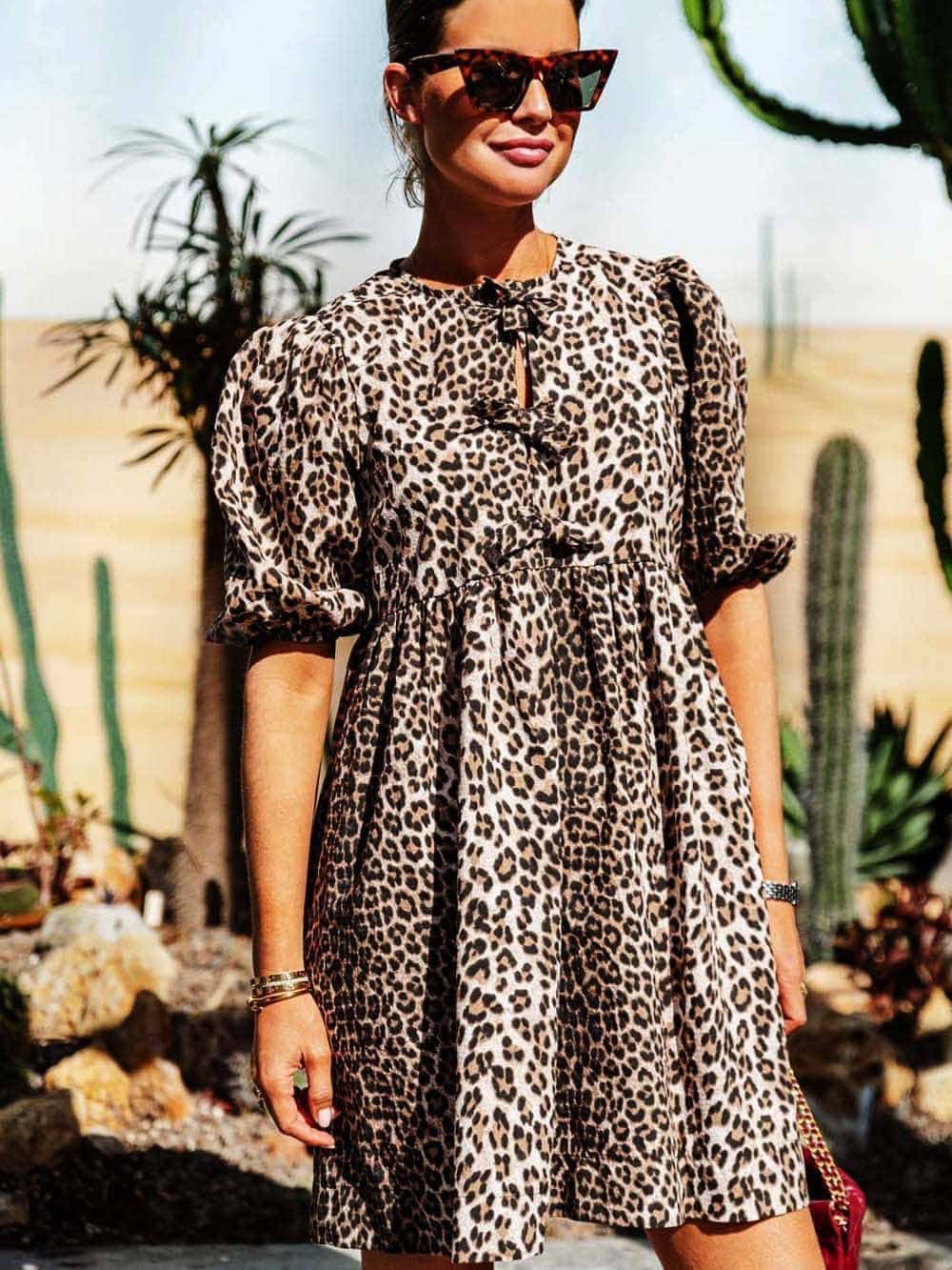 Freya Kleid Leopard