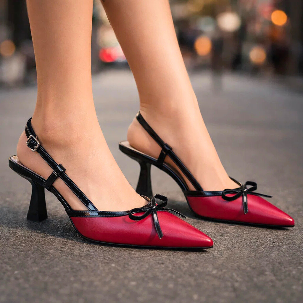 AMARA BELLE SCHLEIFEN-HEELS