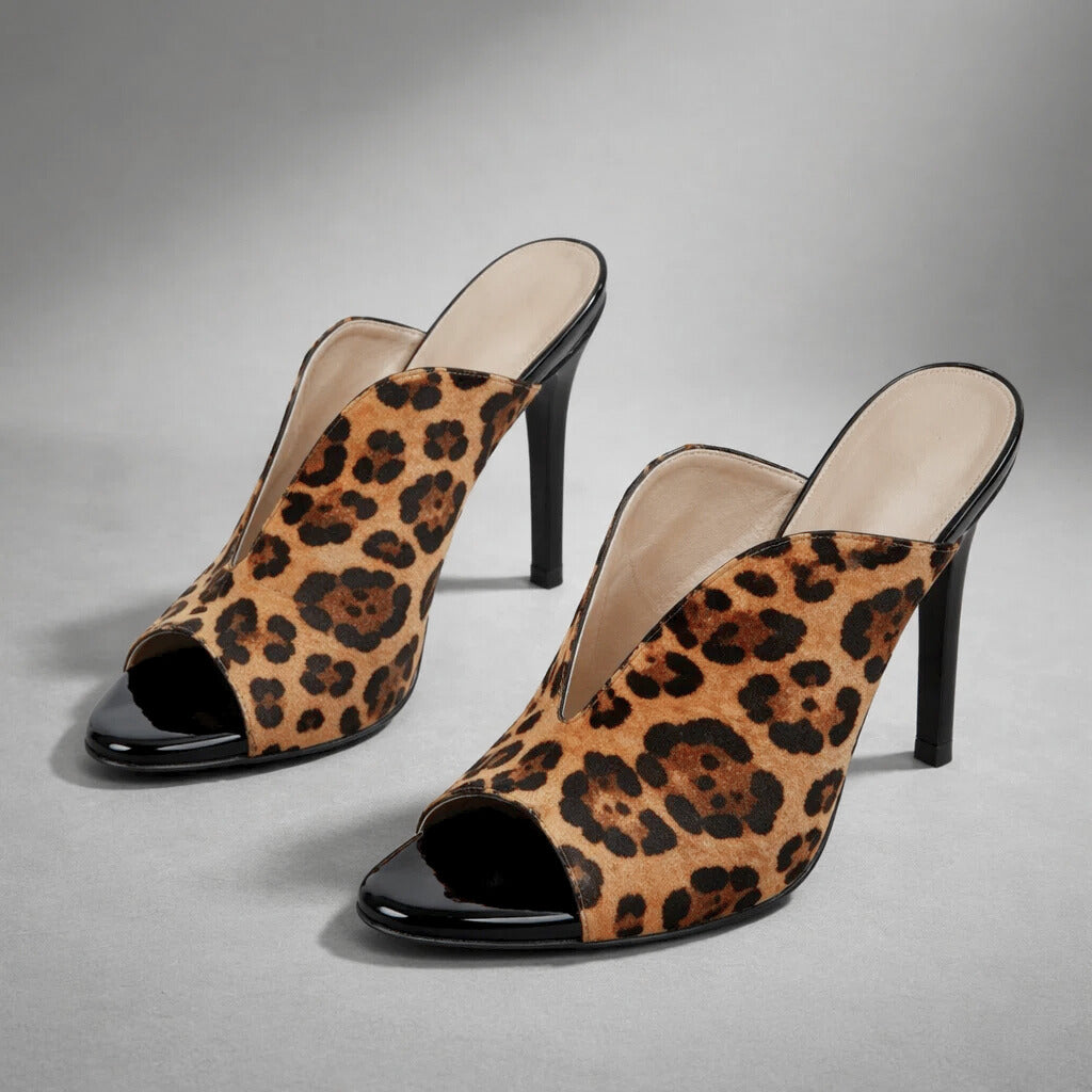 LYLA LEOPARDEN-HEELS