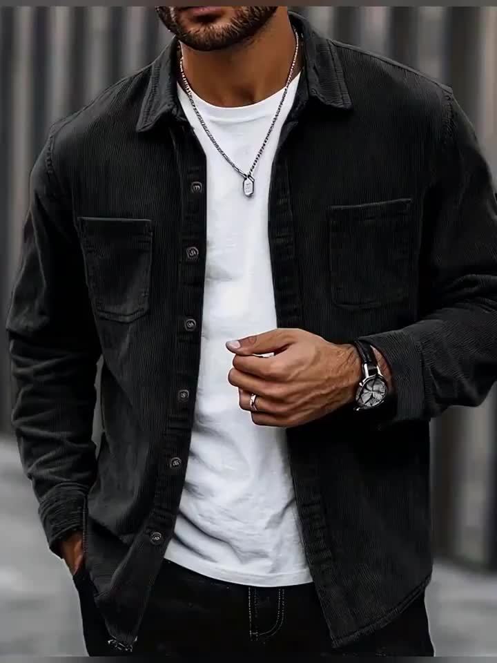 Ellison Cord Overshirt