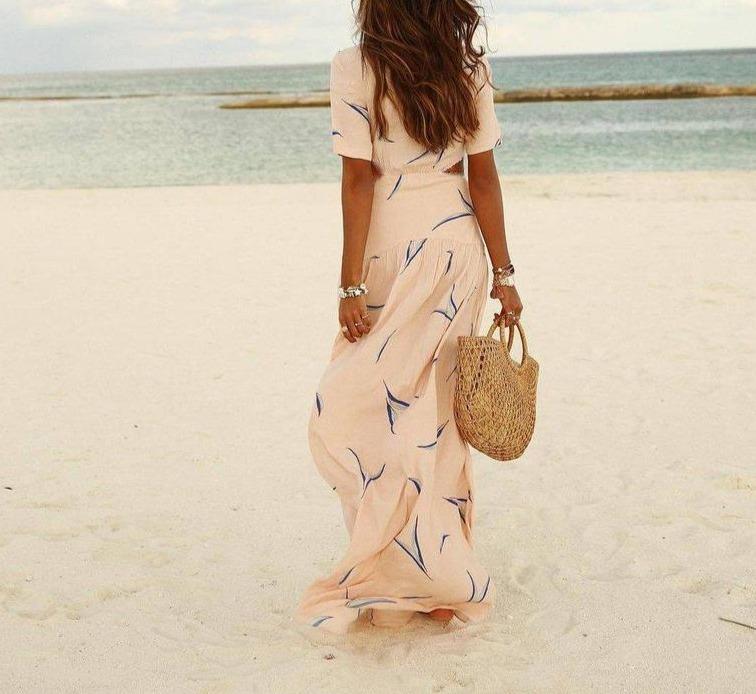 Make it Fashion Cutout Maxi Dress