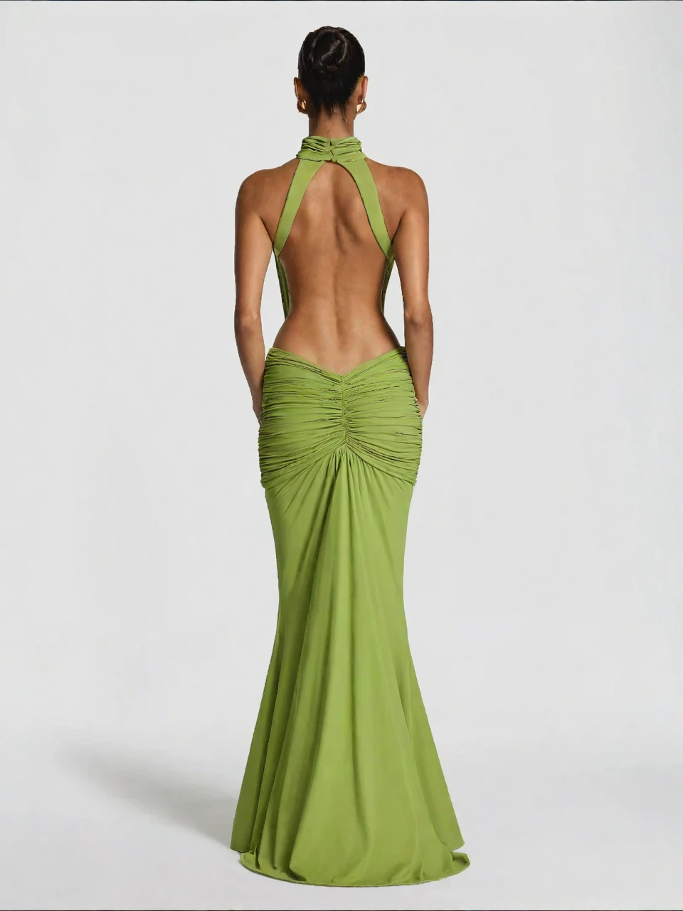 Das rückenfreie Meerjungfrauenkleid