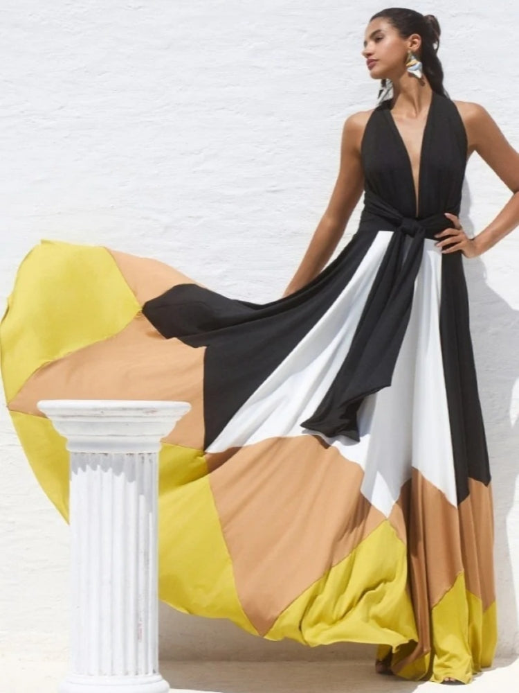Polymorphes Maxikleid