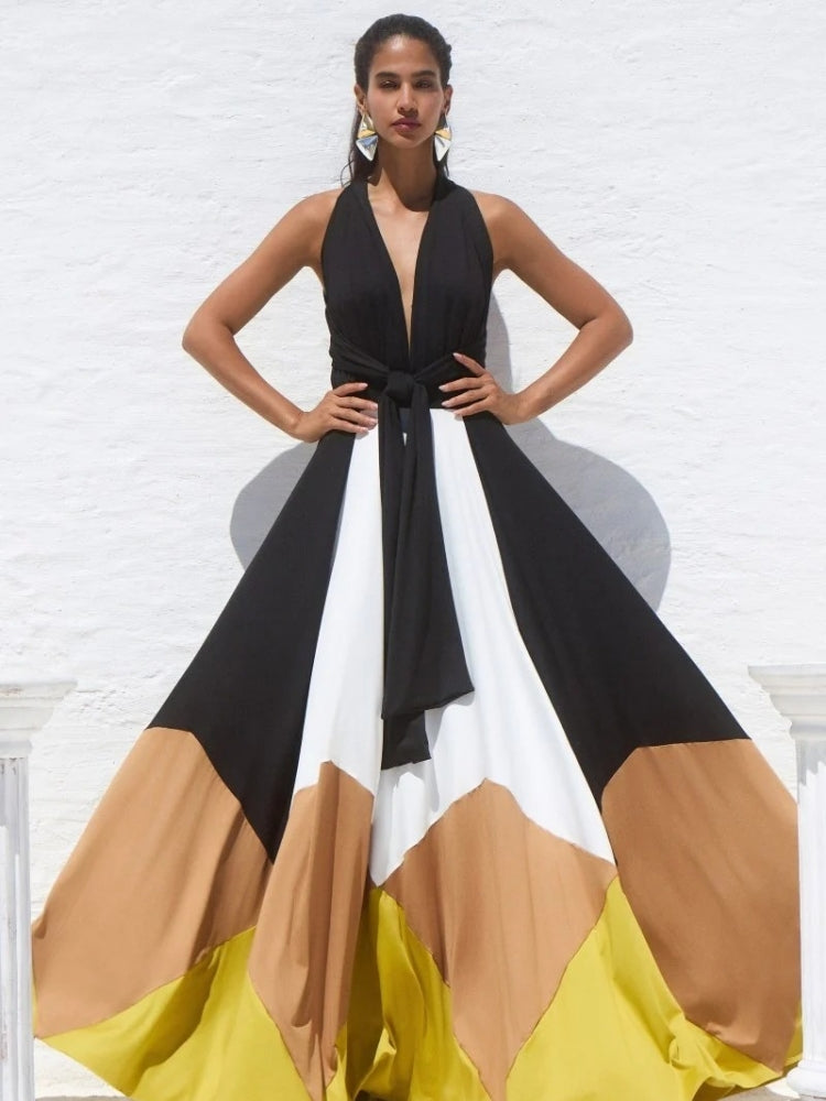 Polymorphes Maxikleid