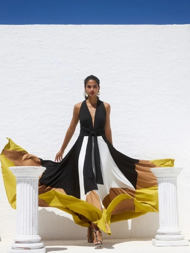 Polymorphes Maxikleid
