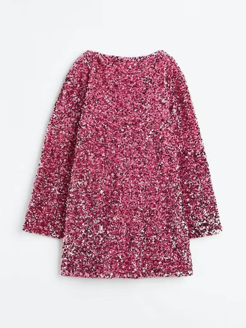 Paillettenkleid zum Binden im Rücken