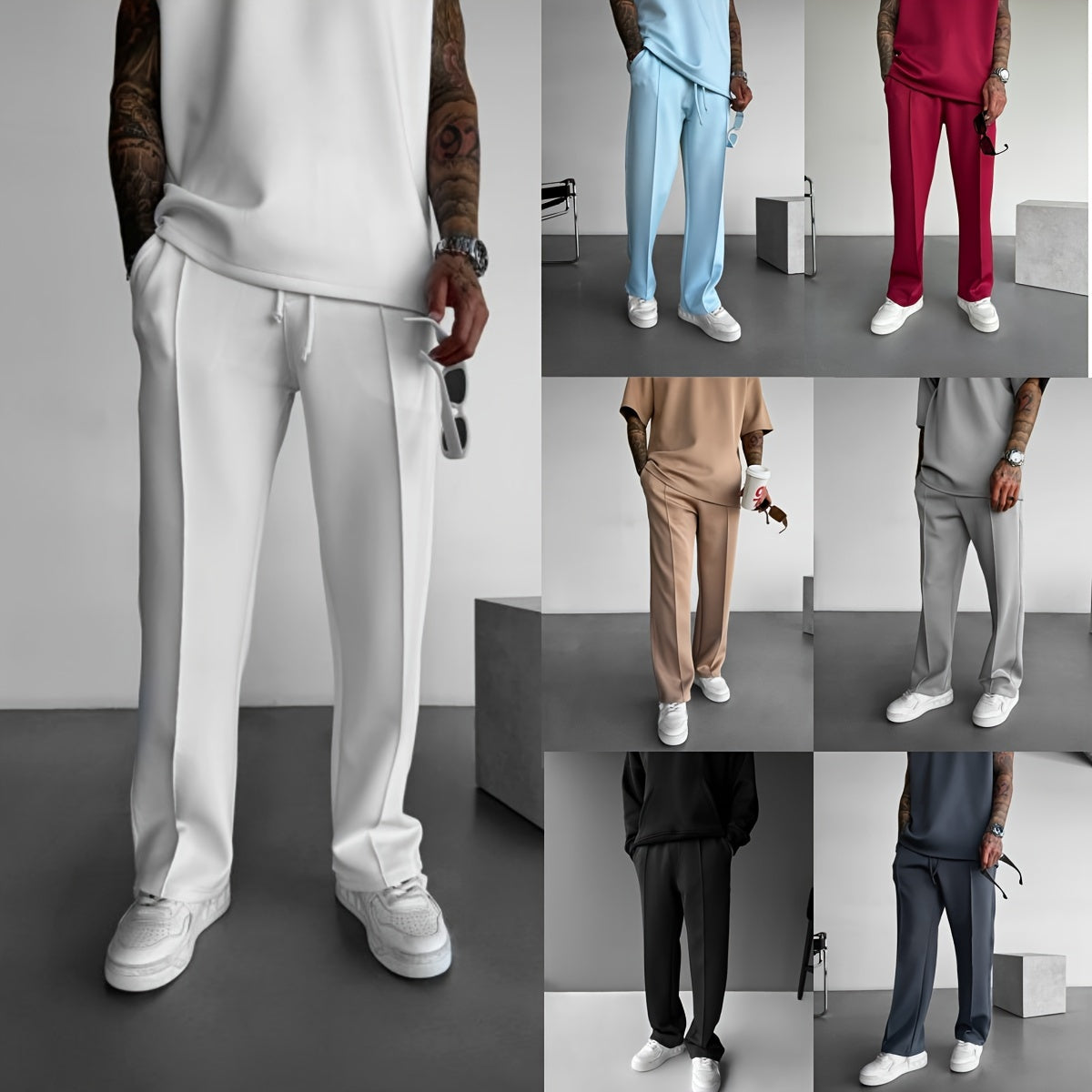 Ellison Pleated Trouser