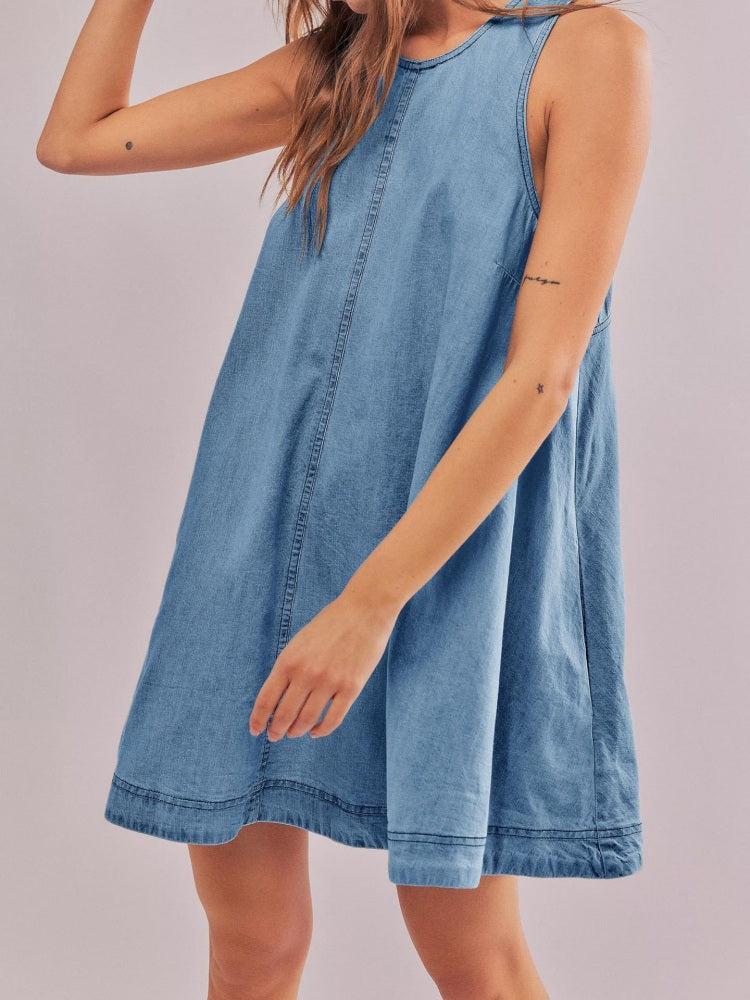 Denim-Minikleid „Sunset Stroll“